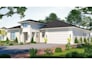 design 3d render of exterior house model in 3dsmax, sketchup